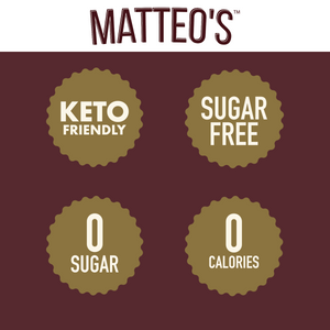 Sugar Free Coffee Syrup, Variety Pack 1L, (4 Flavors)