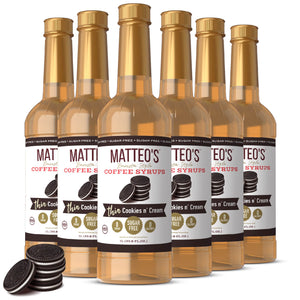 Sugar Free Coffee Syrup, Cookies N Cream (1L)