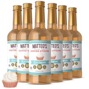 Sugar Free Coffee Syrup, Cupcake (1L)
