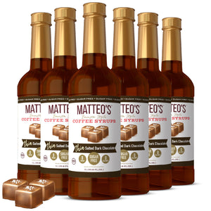 Sugar Free Coffee Syrup, Salted Dark Chocolate (1L)