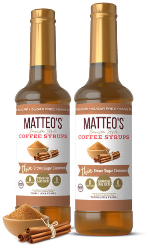 Sugar Free Coffee Syrup, Brown Sugar Cinnamon