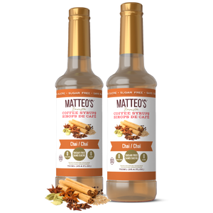 Sugar Free Coffee Syrup, Chai