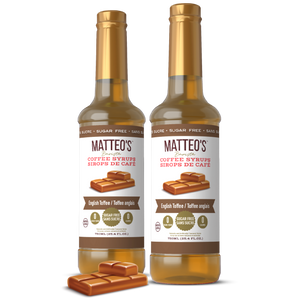 Sugar Free Coffee Syrup, English Toffee