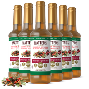 Sugar Free Coffee Syrup, Holiday Spice