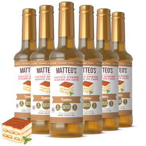 Sirop de café sans sucre, Tiramisu