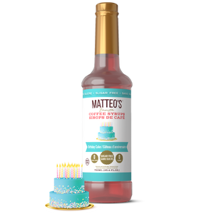 Sugar Free Coffee Syrup, Birthday Cake