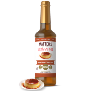 Sugar Free Coffee Syrup, Caramel Creme