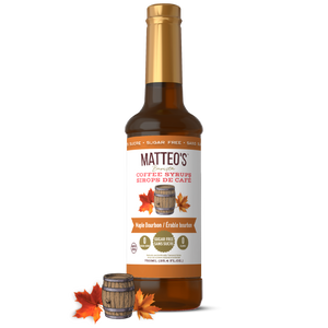Sugar Free Coffee Syrup, Maple Bourbon