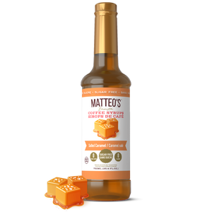 Sugar Free Coffee Syrup, Salted Caramel