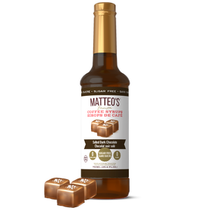 Sugar Free Coffee Syrup, Salted Dark Chocolate