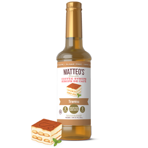 Sirop de café sans sucre, Tiramisu