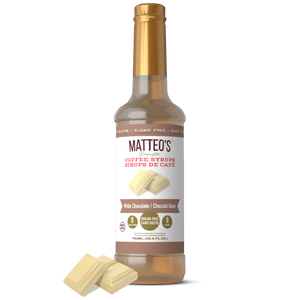 Sugar Free Coffee Syrup, White Chocolate