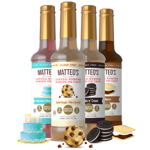 Matteo's Dessert Flavours, Variety Pack, (4 Flavors)