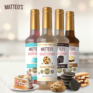 Matteo's Dessert Flavours, Variety Pack, (4 Flavors)