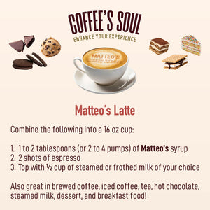 Matteo's Dessert Flavours, Variety Pack, (6 Flavors)