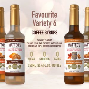 Matteo's Favorites Flavours, Variety Pack, (6 Flavors)