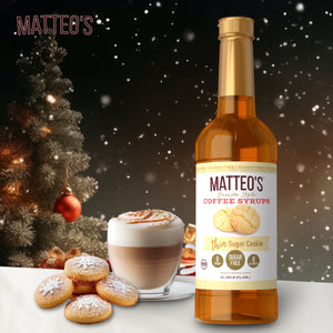 Sugar Free Coffee Syrup, Sugar Cookie (1L)