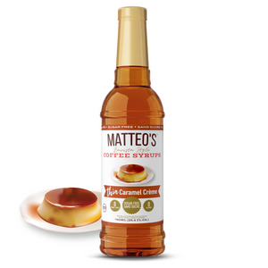 Sugar Free Coffee Syrup, Caramel Creme