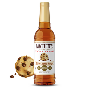 Sirop de café sans sucre, pâte à biscuits