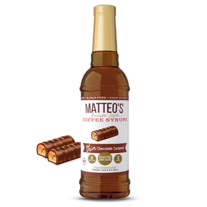Sirop de Café Sans Sucre, Chocolat Caramel