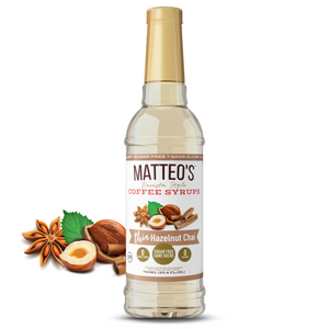 Sirop de Café Sans Sucre, Noisette Chai