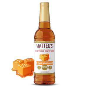 Sirop de Café Sans Sucre, Caramel Salé