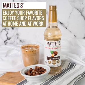 Sirop de café sans sucre, paquet varié, (4 saveurs)