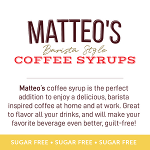 Sugar Free Coffee Syrup, Caramel