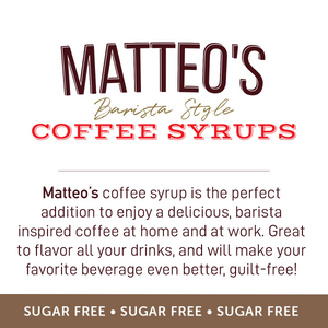 Sirop de café sans sucre, caramel anglais