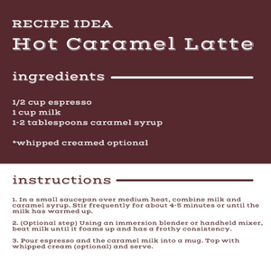 Sugar Free Coffee Syrup, Caramel