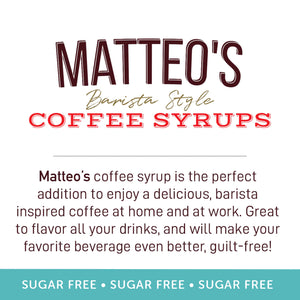 Sugar Free Coffee Syrup, Birthday Cake