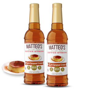 Sugar Free Coffee Syrup, Caramel Creme