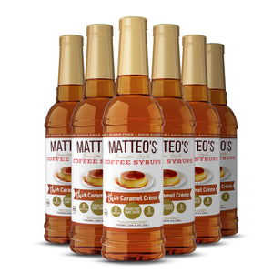 Sugar Free Coffee Syrup, Caramel Creme