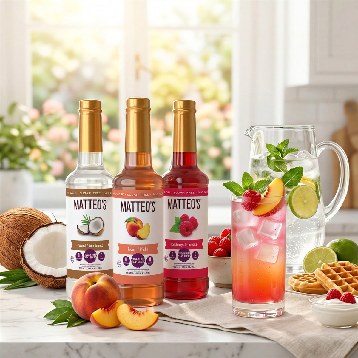 Véritable saveur de fruit.