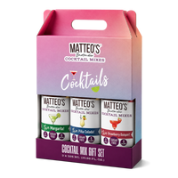 Coffret Cadeau Cocktails Matteo, 325 mL (3 Saveurs)