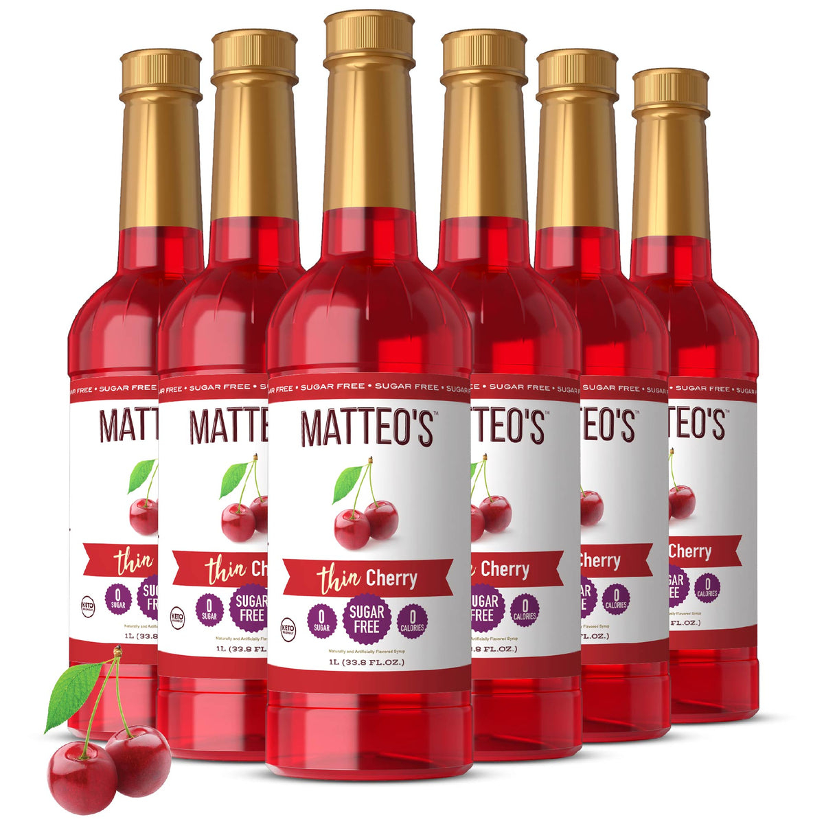 Sugar Free Mix - Cherry (1L)