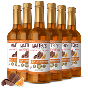 Sugar Free Coffee Syrup, Chocolate orange (1L)