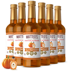 Sugar Free Coffee Syrup, Maple Pumpkin (1L)