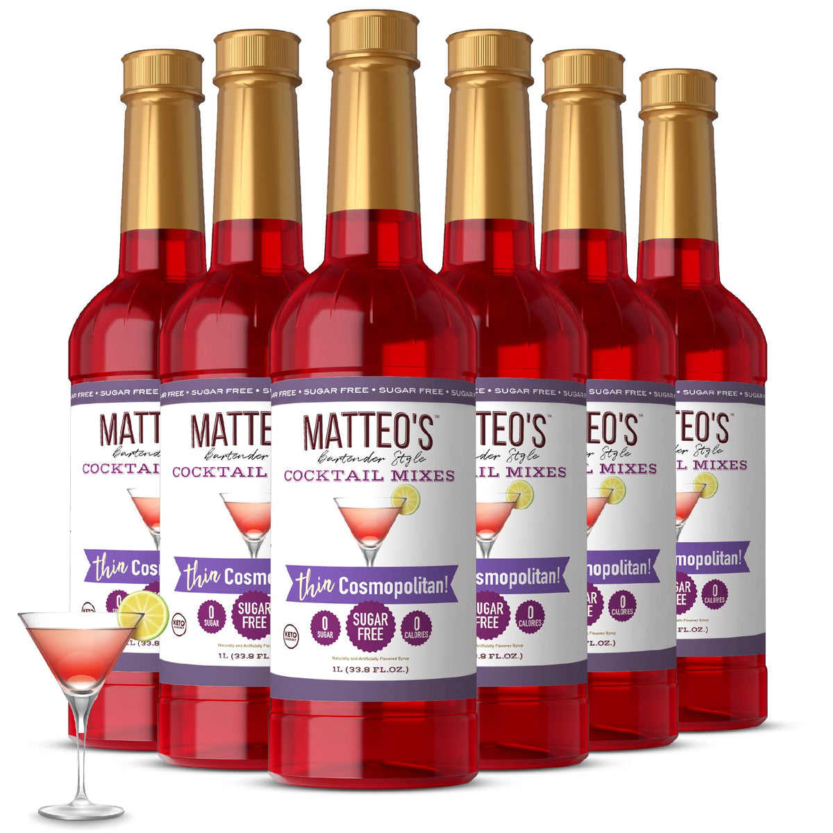 Sugar Free Cocktail Mix - Cosmopolitan (1L)