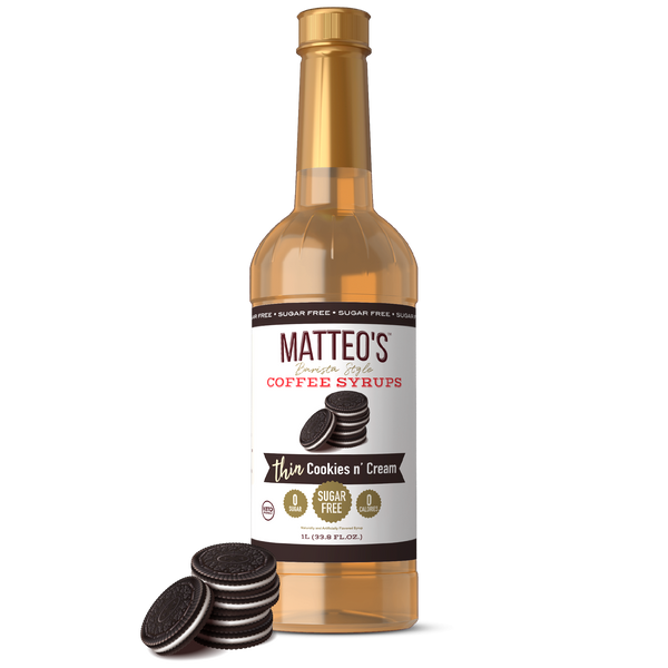Sugar Free Coffee Syrup, Cookies N Cream (1L)