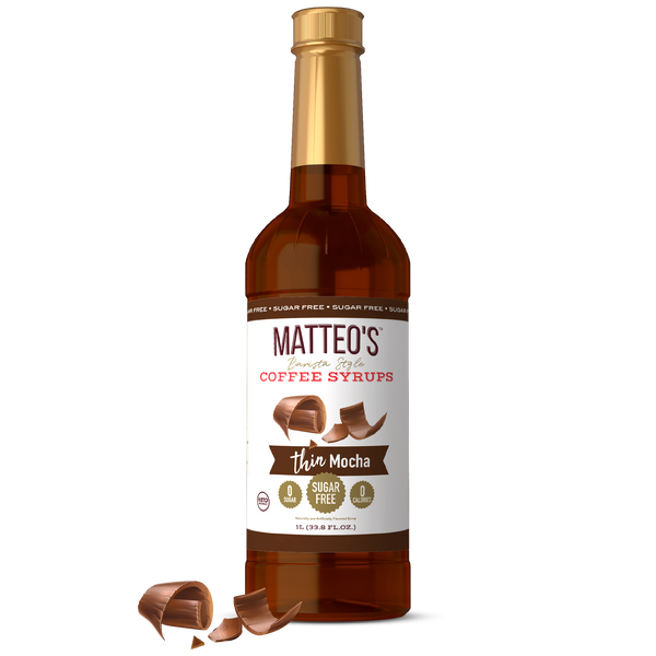 Sugar Free Coffee Syrup, Mocha (1L)