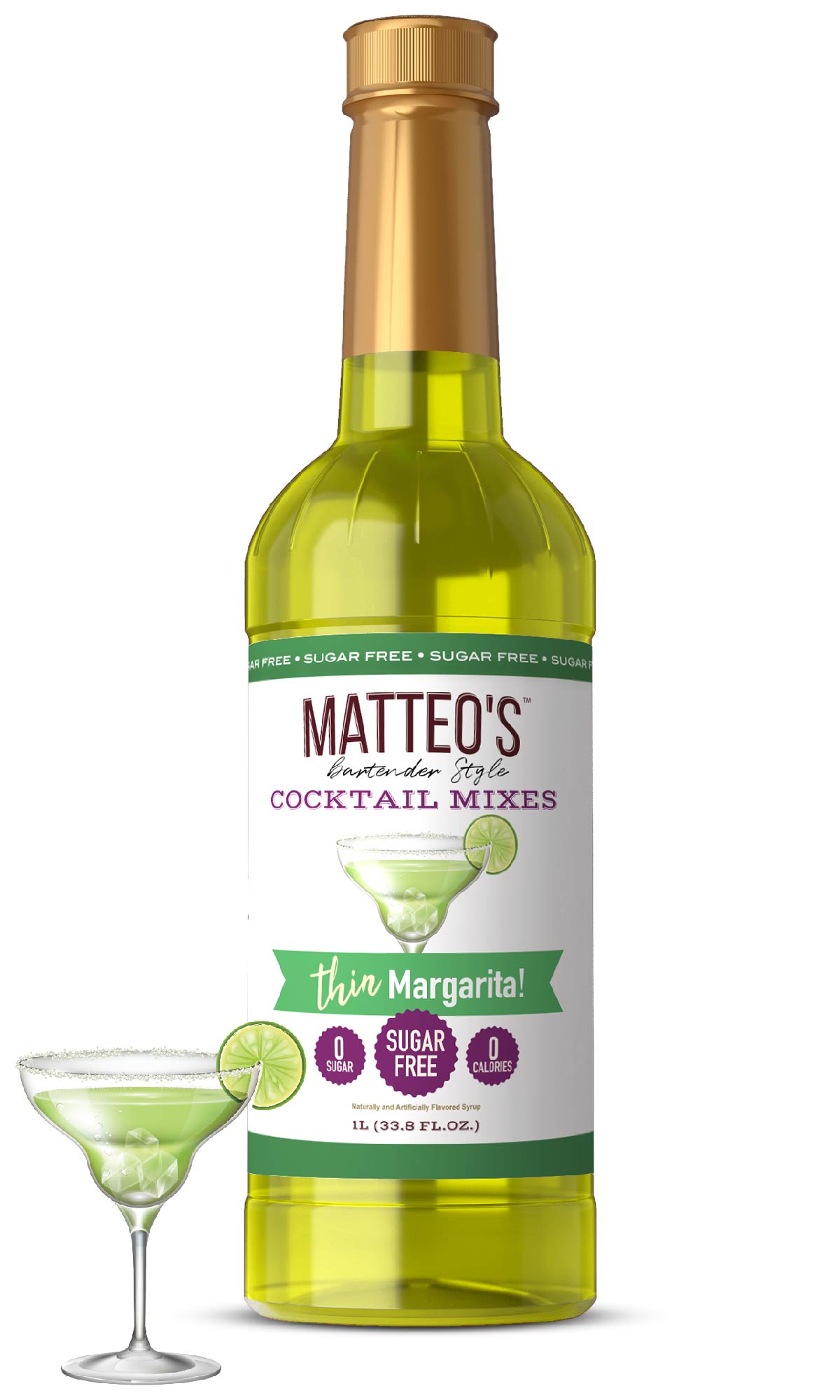 Sugar Free Cocktail Mix - Margarita (1L)