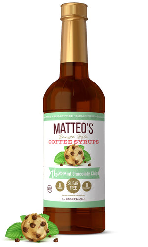 Sugar Free Coffee Syrup, Mint Chocolate Chip (1L)