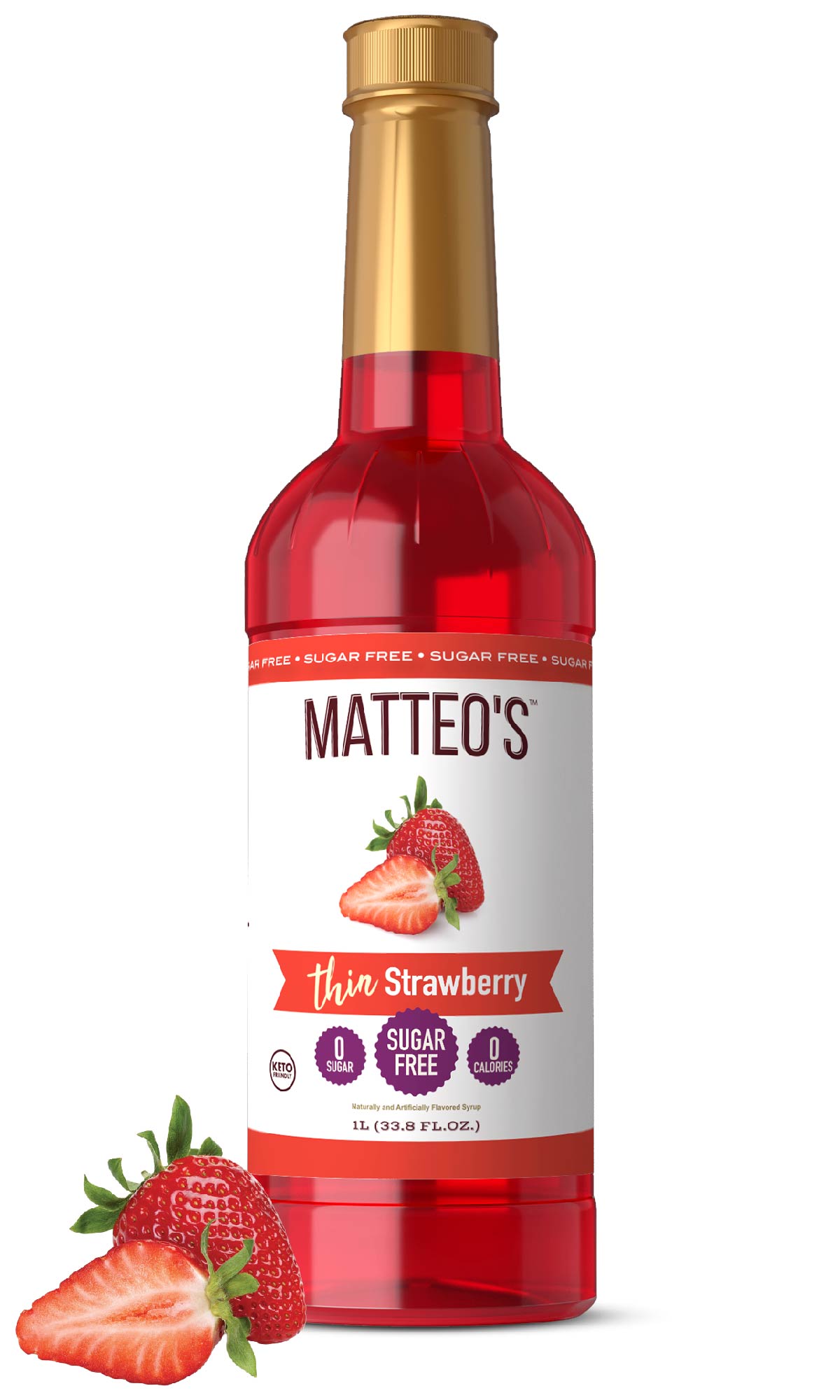 Sugar Free Mix - Strawberry (1L)