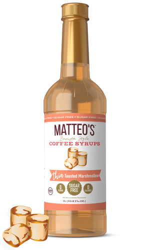 Sugar Free Coffee Syrup, Toasted Marshmallow (1L)