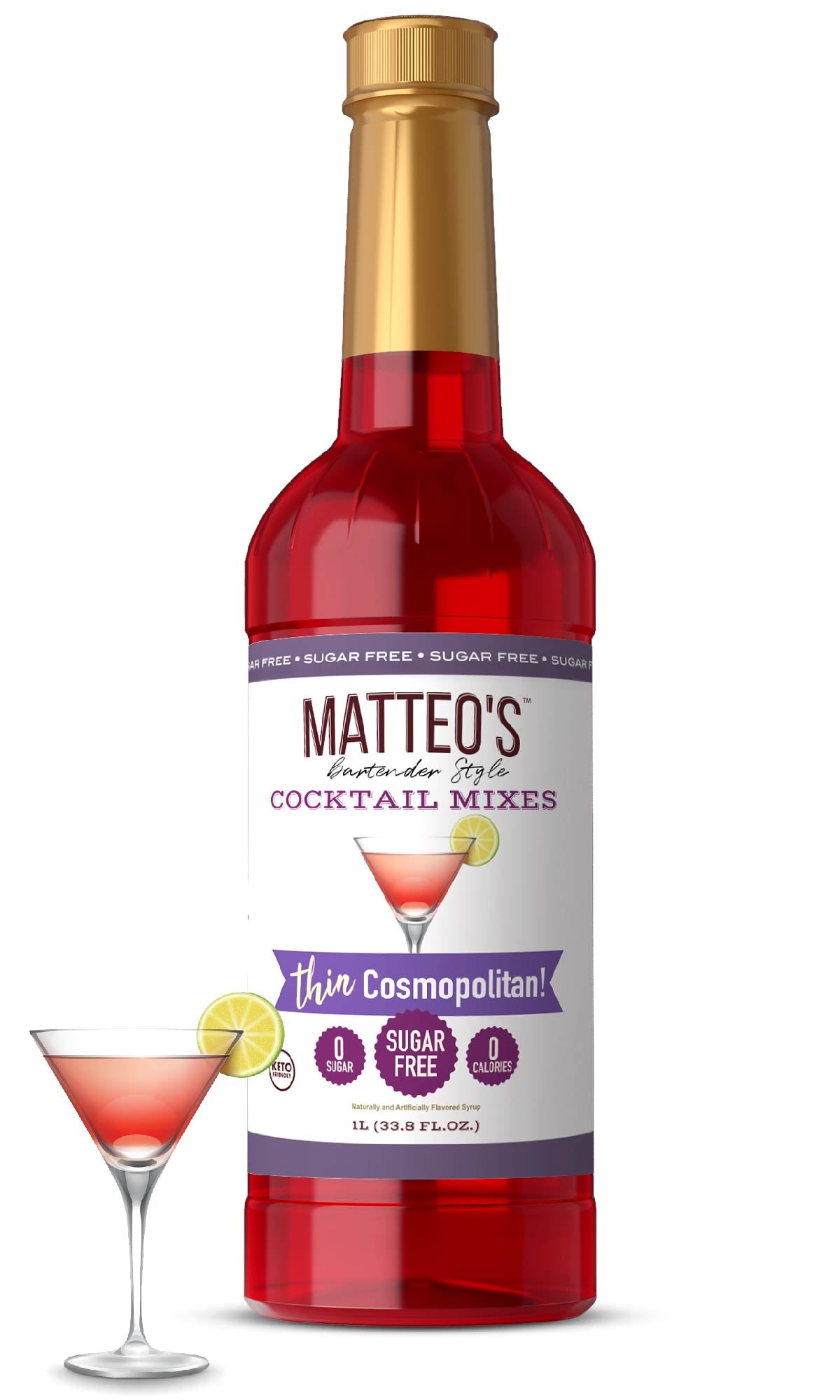 Sugar Free Cocktail Mix - Cosmopolitan (1L)