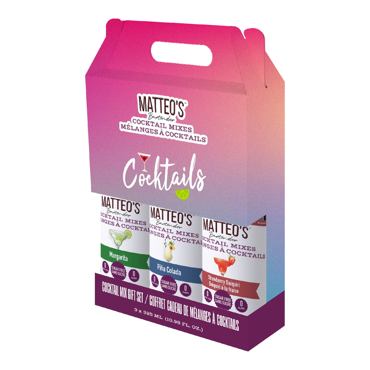 Matteo's Cocktail Gift Pack, 325mL (3 Flavours)