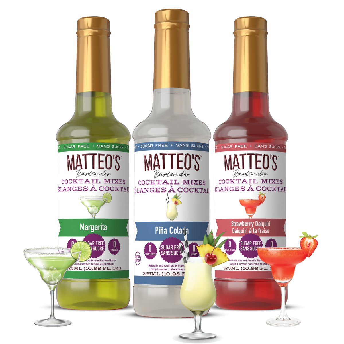 Matteo's Cocktail Gift Pack, 325mL (3 Flavours)