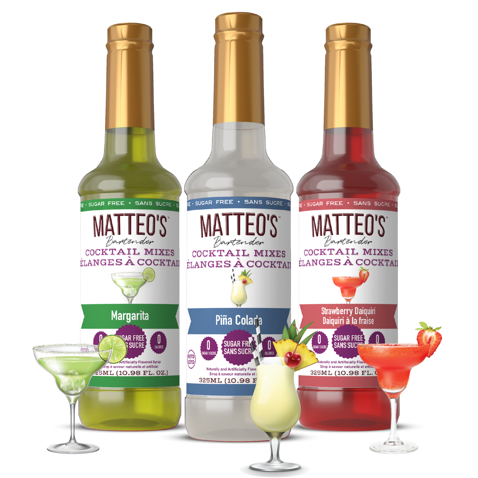Matteo's Cocktail Gift Pack, 325mL (3 Flavours)