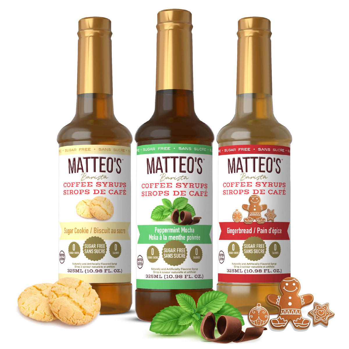 Matteo's Holiday Gift Pack, 325mL (3 Flavours)
